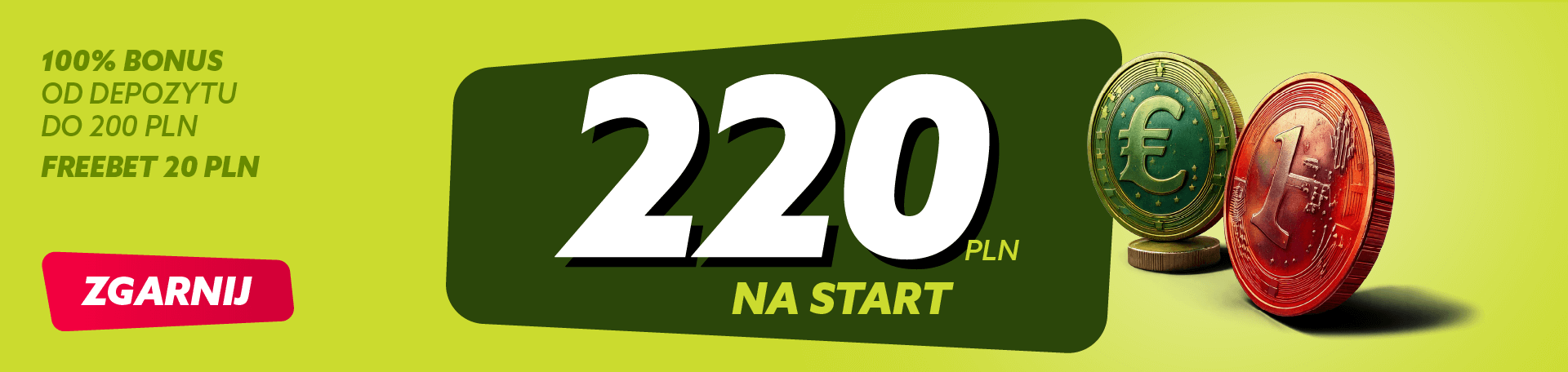 Pakiet powitalny 220 PLN grafika